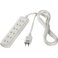バッファロー 2ピン式電源タップ 6個口タイプ 3m ホワイト BSTAPST2630WH 1台（直送品）