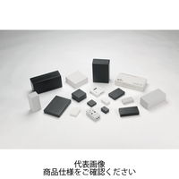 タカチ電機工業 TW型プラスチックケース ブラック TW5ー4ー7B 1個 TW5-4-7B 1セット(5個)（直送品）