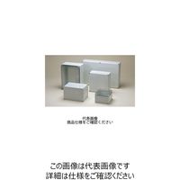 タカチ電機工業 OPCP型防水・防塵ポリカーボネートボックス カバー/透明・ボディー/ホワイトグレー OPCP204018T 1台（直送品）