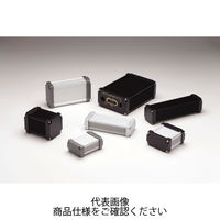 タカチ電機工業 AWN型 防水・防塵アルミケース パネル/ブラック・ ボディーフレーム/ブラック AWN8ー5ー18NBB 1台（直送品）
