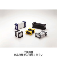 タカチ電機工業 AWP型 プロテクター付アルミケース プロテクター/ブラック ボディーフレーム/シルバー AWP21ー9ー17SB 1台（直送品）