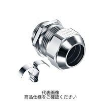 タカチ電機工業 AGE型 EMCシールドケーブルグランド ニッケルメッキ AGE32ー25 1個（直送品）