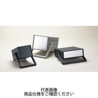 MON型ステップハンドル付システムケース パネル/シルバー 上下カバー/ブラック サイドフレーム/ブラック MON133ー32ー35BS 1（直送品）