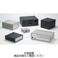 タカチ電機工業 MS型メタルシステムケース ブラック MS149ー21ー16B 1台 MS149-21-16B（直送品）