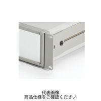 タカチ電機工業 MSM型ラックマウントブラケット 黒塗装 MSMー149B 1組(2個入) 1組(2個)（直送品）