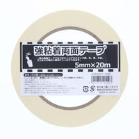 【ケース販売】HEIKO 強粘着両面テープ 5×20 002071000 1ケース(27巻入)（直送品）