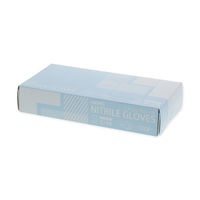 【ケース販売】HEIKO ニトリルグローブ ブルー S 004771348 1ケース(100枚入×20袋 合計2000枚)（直送品）