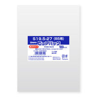 シモジマ SWAN OPP袋 ピュアパック 04S 19.5-27(B5用) 006798484 1セット（100枚×10袋 合計1000枚）