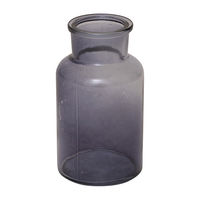 【ケース販売】リード商事 フラワーベース カラーベース HTGL-18PU パープル 008700966 1ケース(6個入)（直送品）