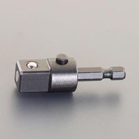 エスコ 1/2”DRx1/4”HEX インパクトソケットアダプター EA618AX-113A 1個（直送品）