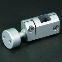 三好キカイ 3次元ブラケット SQ13ー001860ーB(黒) SQ13-001860-B 1セット(2個)（直送品）