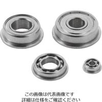 ミネベアミツミ ミネチュアベアリング LFシリーズ(フランジ付ラジアル深溝玉軸受・肉薄タイプ) DDLFー1370ZZ 1セット(8個)（直送品）