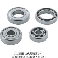 ミネベアミツミ ミネチュアベアリング Lシリーズ(ラジアル深溝玉軸受・肉薄タイプ) Lー1910ZZY05 1セット(15個)（直送品）