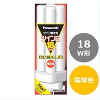 パナソニック ツイン蛍光灯　ツイン2（4本束状ブリッジ）　18形　電球色 FDL18EXーLJF3 1箱(10個入)