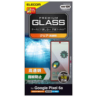 Google Pixel 6a ガラスフィルム 高透明 硬度10H 指紋認証対応 PM-P221FLGG エレコム 1個（直送品）