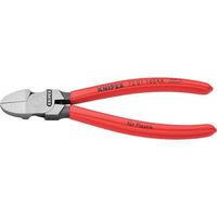 KNIPEX プラスチック用ニッパー ラウンドヘッド 160mm 7201-160KA 1丁 337-1111（直送品）