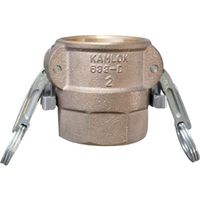 カムロック ツインロックタイプカプラー メネジ ブロンズ 633ーDBL 2ー1/2インチ BR 633-DBL-2-1/2-BR 1個（直送品）