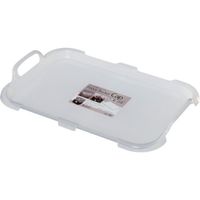 ヒマラヤ化学工業所 ヒマラヤ化学 ハッピーバケット 角 フタ 1496 S型 ナチュラル 401×271×50 149644 1個（直送品）