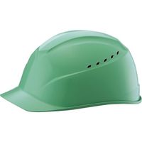 谷沢製作所 タニザワ エアライトS搭載ヘルメット(アメリカンタイプ・溝付・通気孔付) 帽体色:グリーン 01230-JZ-G2-J 1個（直送品）