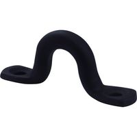 ダイドーハント DAIDОHANT ステンレス アイストラップ (マットブラック) [4mm] 10104081 1個 368-9058（直送品）