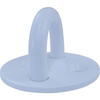 ダイドーハント DAIDOHANT ステンレス ラウンドアイ (マットホワイト) [6mm] 10104115 1個 369-0607（直送品）