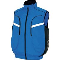 アイトス 物流作業対応型空調服ベスト(空調服TM) ロイヤルブルー S AZ50195-006-S 1着 368-7216（直送品）