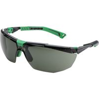 Univet ユニベット 一眼型保護メガネ 5X1 メタルグレー×グリーン グレーレンズ 5X1.03.00.05 1個 380-0781（直送品）
