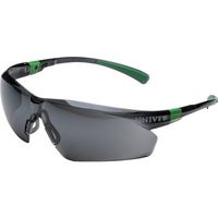 Univet ユニベット 二眼型保護メガネ 506UP ブラック×グリーン スモークレンズ 506U.14.01.02 1個（直送品）