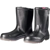 ミドリ安全 ドンケル 安全靴 半長靴 ウレタン二層底 D7006N-250 1足 390-4847（直送品）