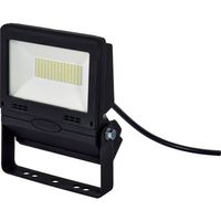 日動工業 日動 LED投光器 常設用フラットライト30W 黒 LJS-FH30D-BK-50K 1台 332-9501（直送品）