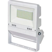 日動工業 日動 LED投光器 常設用フラットライト50W 白 LJS-FH50D-W-50K 1台 324-5485（直送品）