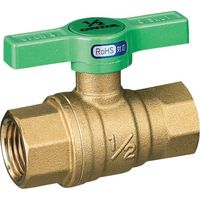 オンダ製作所 FF型(フルボール) RoHS指令対応 Rc3/8×Rc3/8 グリーンTハンドル G-FF-T10 1個 267-0477（直送品）