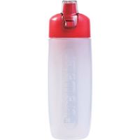 クリタック 携帯用浄水ボトル ピュアウォーター レッド JBR-3067 1個 355-9314（直送品）