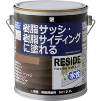 BAN-ZI 樹脂・アルミ（サッシ・外壁）用塗料 RESIDE 0.7L L-RSD/L07E1 370-1670（直送品）
