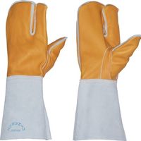 ペンギンエースジャパン ペンギンエース 溶接用床革手袋 コンピ3本指 フリーサイズ TH-408 1双 111-0034（直送品）