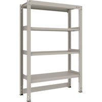 TRUSCO スチールラック M3型中量棚 台車天板収納型 W1200XD471XH1800 4段 単体 M3-DB6454（直送品）