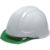 DICプラスチック DIC SYAーCエアロメッシュ 白/グリーン SF内装 KP付 SYA-C-SFEM-KP-W/G 1個（直送品）