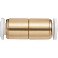 潤工社 ワンタッチ継手Wシリーズ ユニオン（黄銅）