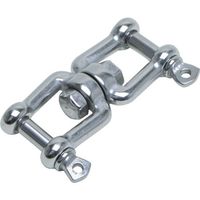 スガツネ工業 (110053148)SGーSH0182ー6ステンレス鋼製回転シャックル SG-SH0182-6 1個 367-7743（直送品）