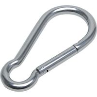 スガツネ工業 (110053154)SGーKA2451ー14ー180ステンレス鋼製カラビナ SG-KA2451-14-180 1個（直送品）