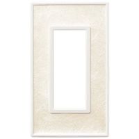 SUGATSUNE (210027230)PXPーFW01ーPWスイッチプレート・コンセントプレート PXP-FW01-PW 1枚(1式)（直送品）