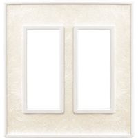 SUGATSUNE (210032230)PXPーFW02ーPWスイッチプレート・コンセントプレート(2連) PXP-FW02-PW（直送品）