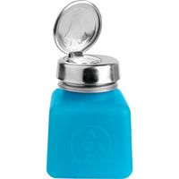 DESCO JAPAN 静電気拡散性ボトル 青色 ワンタッチ HDPE 120cc 35282 1個 828-7136（直送品）