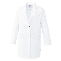 チトセ ドクターコート(長袖) 女性用 ホワイト SS DOM-0029 1枚（取寄品）