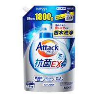 【旧品】アタック3抗菌EX 詰替え超特大1800g 1個 液体衣料用洗剤 花王