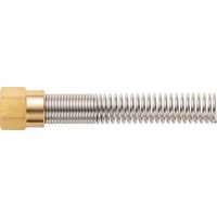 潤工社 黄銅製継手(ミリ系列) ガードワイヤ付袋ナット 12mm UNG-12 1個 382-8967（直送品）