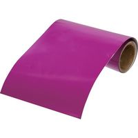 トラスコ中山 TRUSCO 配管識別テープ 赤紫(2.5RP4/12)100MM幅X1M RAH-509M 1巻 383-5218（直送品）