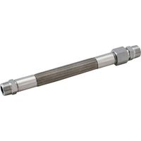 フッ素樹脂プライアブルホース T640ー15Ax800L 6角ニップル+袋ナット・オスアダプター SUS304 SMSNM 1本（直送品）