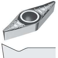 ダイジェット工業 ダイジェット スローアウェイチップ VCGT160408FN-ACBAT20 1セット(10個) 175-7444（直送品）