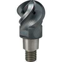 三菱マテリアル 三菱 ヘッド交換式エンドミル 4枚刃ワイドボールヘッド EP7020 IMX16B4WH20008S 1本 364-2471（直送品）